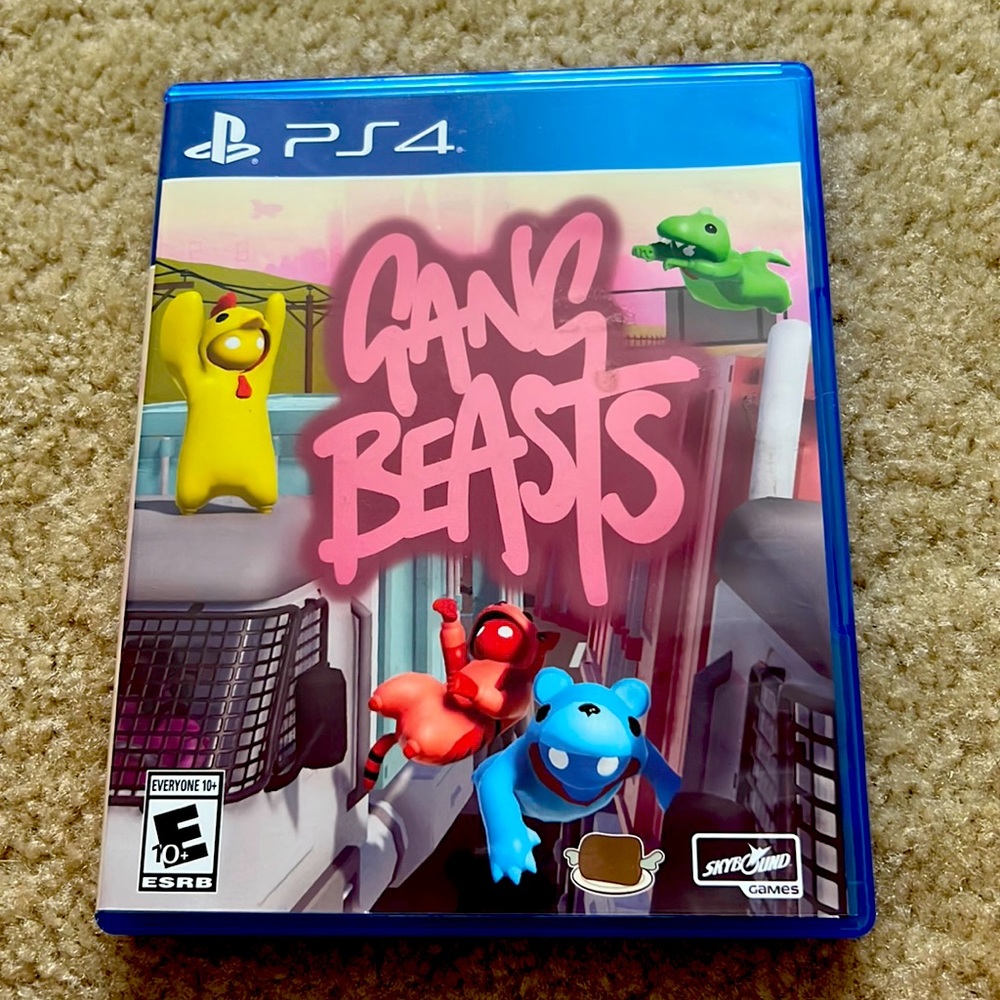 Gang beast for PS4 10+ for everyone